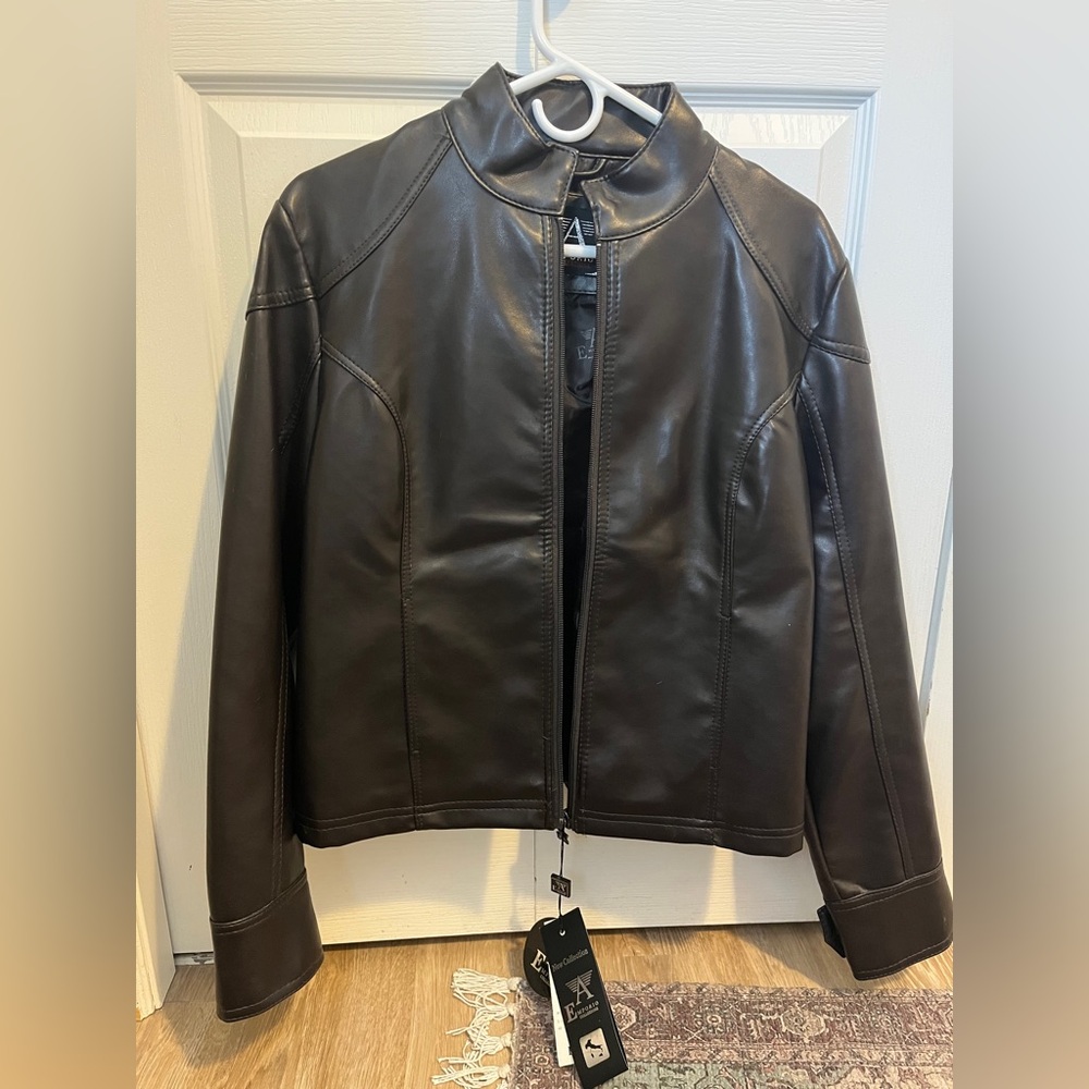 Emporio Collezione Leather Jacket